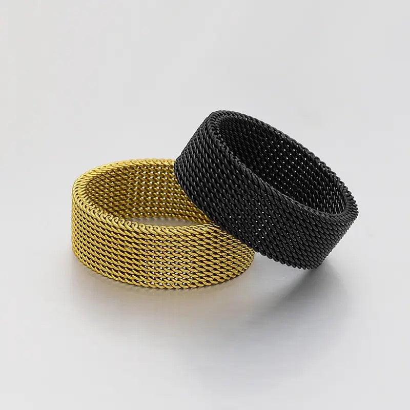 Mesh Wave Ring
