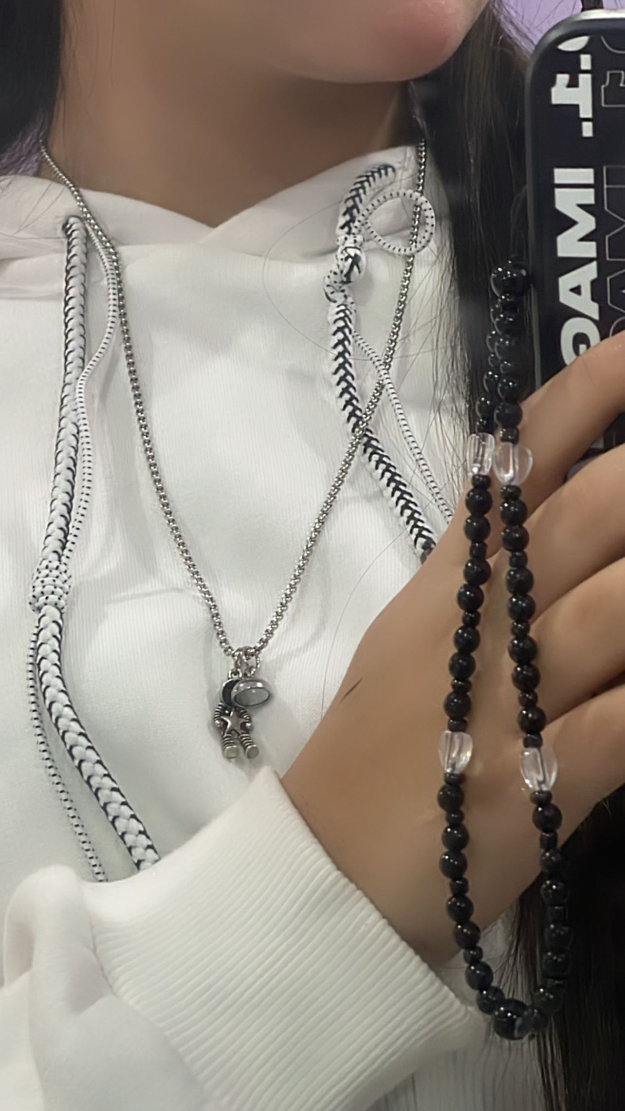 Astronaut Couple Necklace