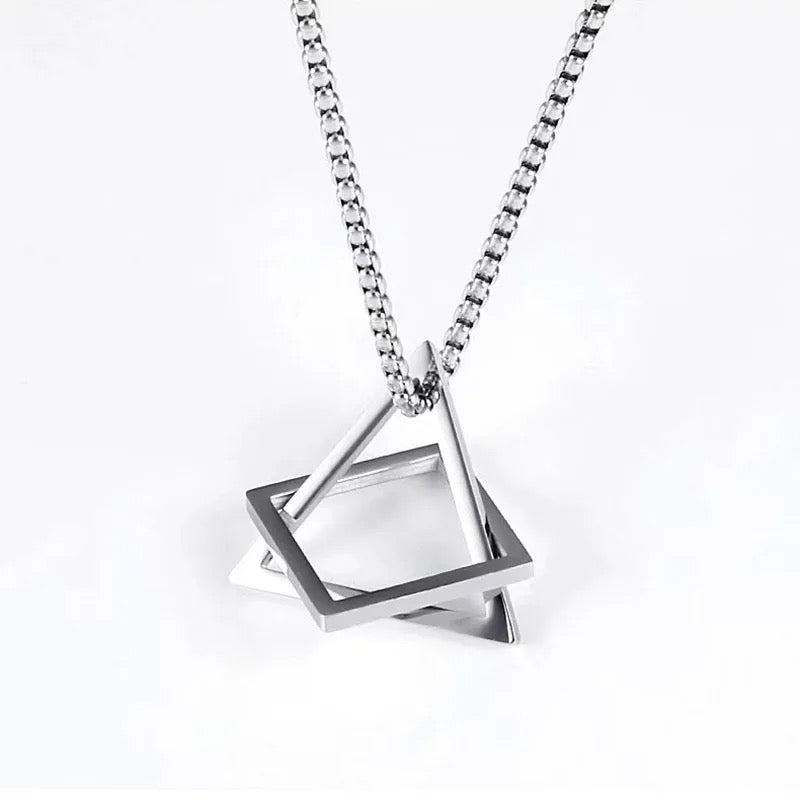 Triangle pendant for men- UA. Galleryy