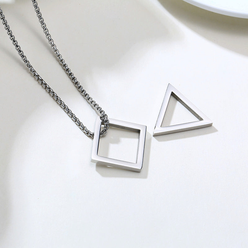 Triangle pendant for men- UA. Galleryy