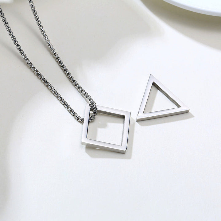 Triangle pendant for men- UA. Galleryy