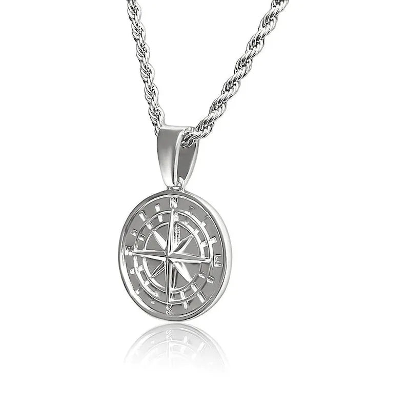 Compass necklace